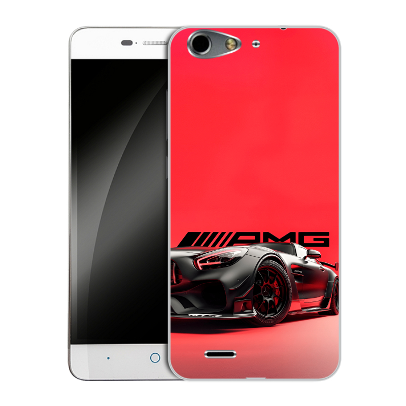 Силиконовый чехол на ZTE Blade L4 с принтом Мерседес Mercedes AMG Силиконовый чехол на ZTE Blade L4 с принтом Мерседес Mercedes AMG