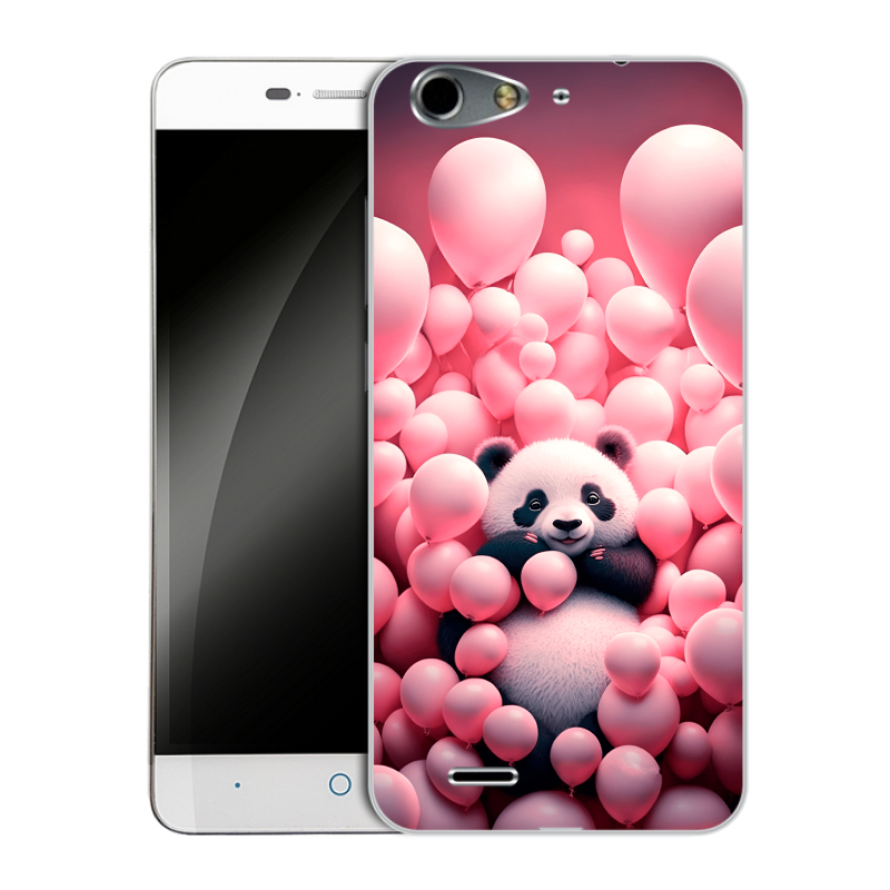Силиконовый чехол на ZTE Blade L4 с принтом Панда Силиконовый чехол на ZTE Blade L4 с принтом Панда