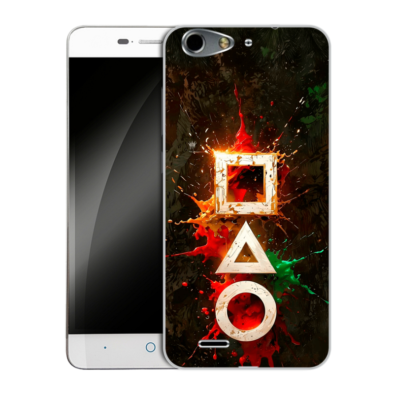 Силиконовый чехол на ZTE Blade L4 с принтом Squid Game Игра кальмара Силиконовый чехол на ZTE Blade L4 с принтом Squid Game Игра кальмара
