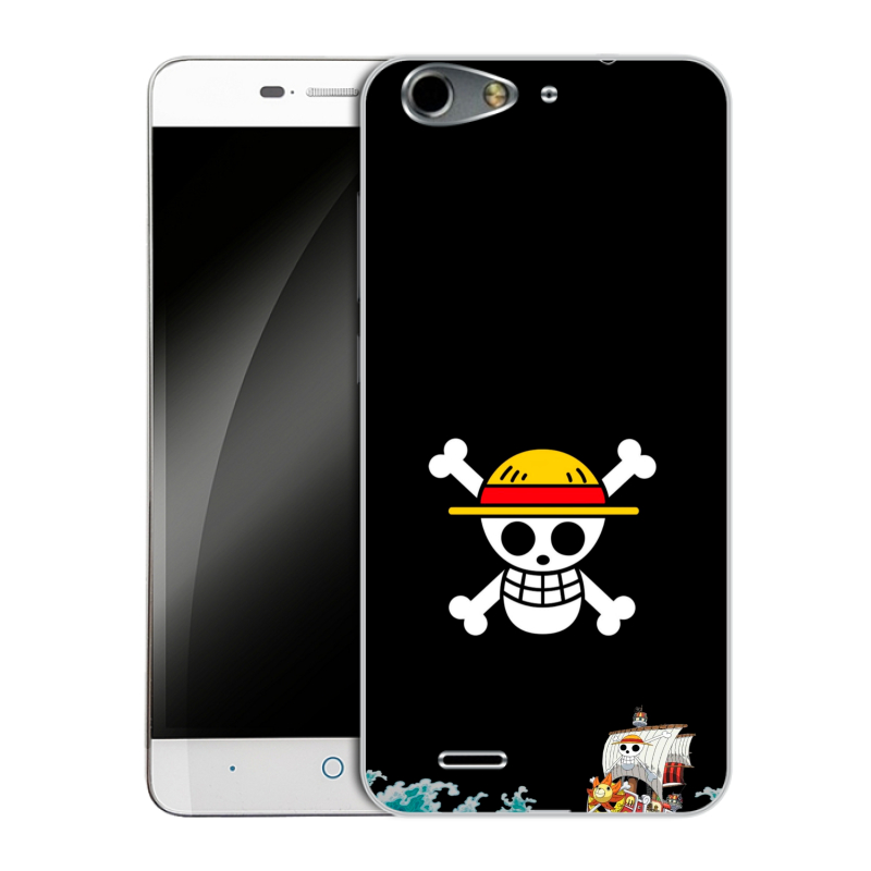 Силиконовый чехол на ZTE Blade L4 с принтом One Piece Ван Пис Силиконовый чехол на ZTE Blade L4 с принтом One Piece Ван Пис