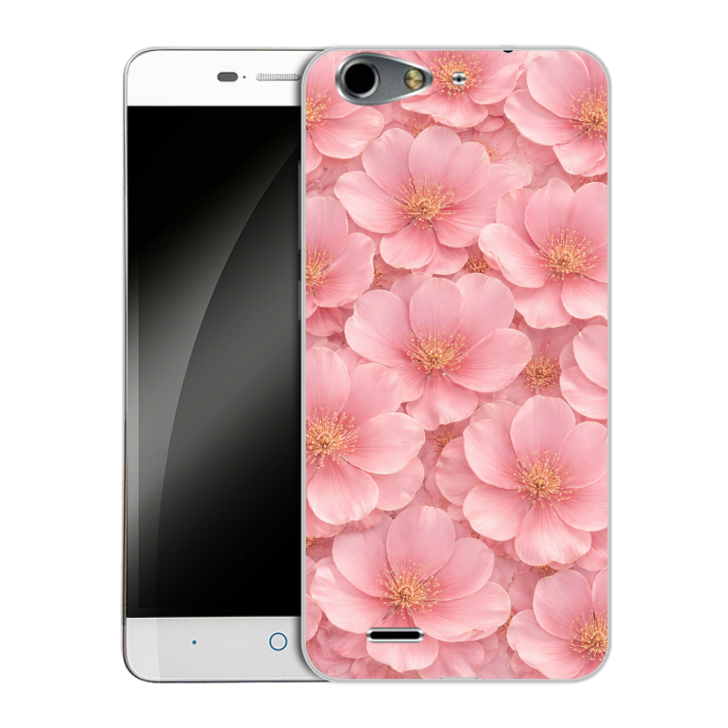 Силиконовый чехол на ZTE Blade L4 с принтом женский Силиконовый чехол на ZTE Blade L4 с принтом женский