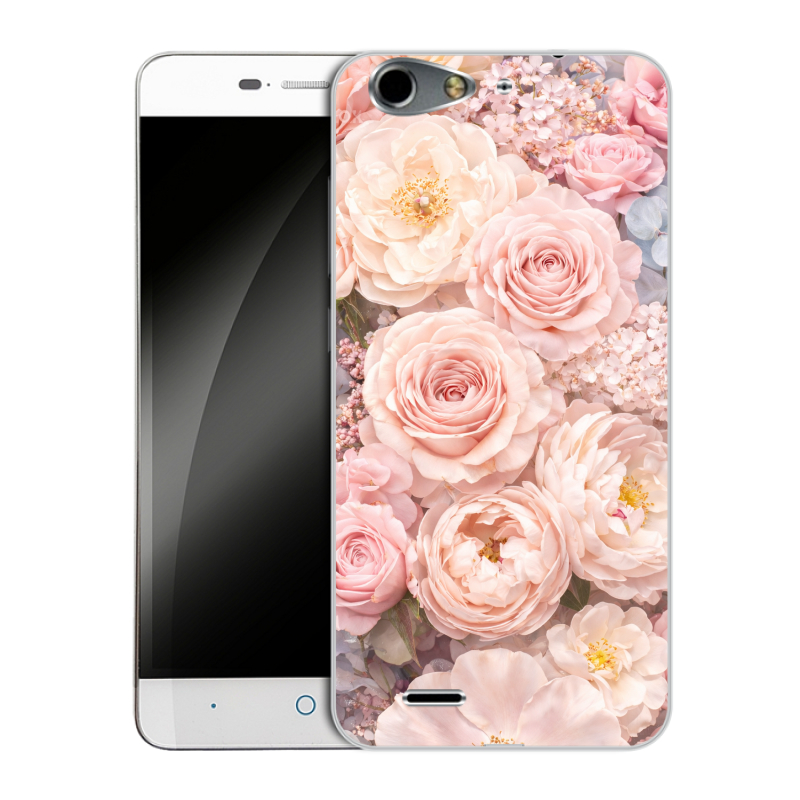 Силиконовый чехол на ZTE Blade L4 с принтом женский Силиконовый чехол на ZTE Blade L4 с принтом женский