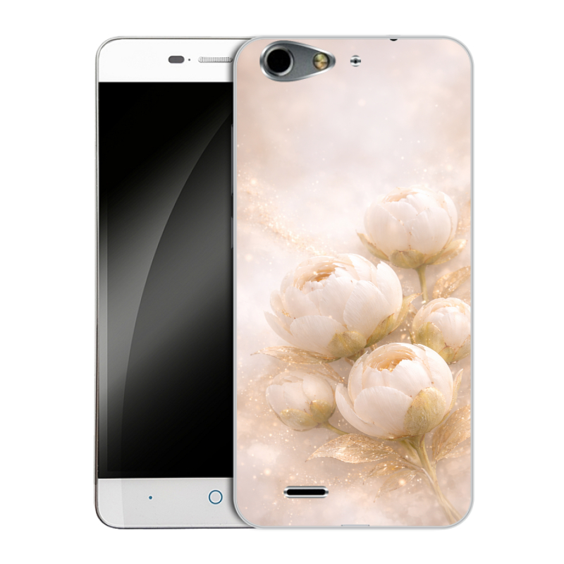 Силиконовый чехол на ZTE Blade L4 с принтом женский Силиконовый чехол на ZTE Blade L4 с принтом женский