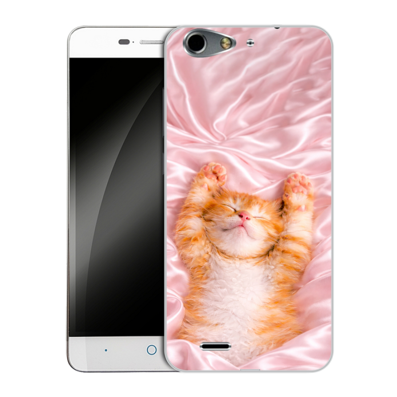 Силиконовый чехол на ZTE Blade L4 с принтом женский Силиконовый чехол на ZTE Blade L4 с принтом женский