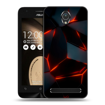 Пластиковый чехол на ASUS ZenFone Go 4.5 с принтом Яркие абстракции Пластиковый чехол на ASUS ZenFone Go 4.5 с принтом Яркие абстракции
