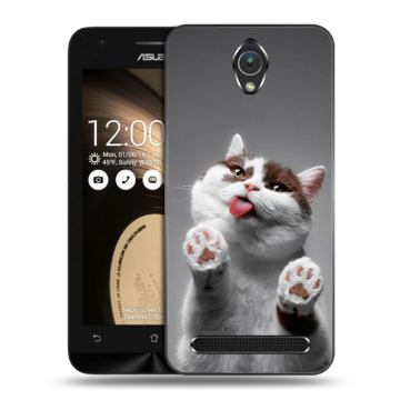 Пластиковый чехол на ASUS ZenFone Go 4.5 с принтом Коты Пластиковый чехол на ASUS ZenFone Go 4.5 с принтом Коты