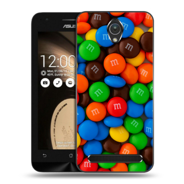 Пластиковый чехол на ASUS ZenFone Go 4.5 с принтом Конфеты Пластиковый чехол на ASUS ZenFone Go 4.5 с принтом Конфеты