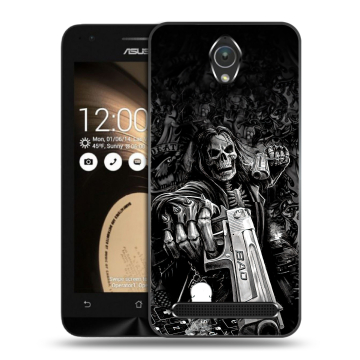Пластиковый чехол на ASUS ZenFone Go 4.5 с принтом Скелет Пластиковый чехол на ASUS ZenFone Go 4.5 с принтом Скелет