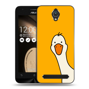 Пластиковый чехол на ASUS ZenFone Go 4.5 с принтом Утка Пластиковый чехол на ASUS ZenFone Go 4.5 с принтом Утка