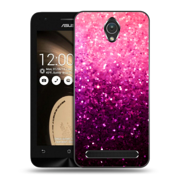 Пластиковый чехол на ASUS ZenFone Go 4.5 с принтом Блестки Пластиковый чехол на ASUS ZenFone Go 4.5 с принтом Блестки
