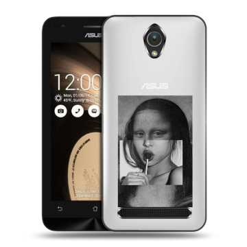 Пластиковый чехол на ASUS ZenFone Go 4.5 с принтом Мона Лиза Пластиковый чехол на ASUS ZenFone Go 4.5 с принтом Мона Лиза
