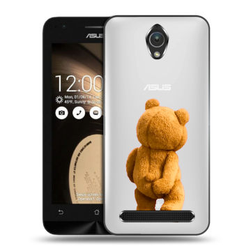 Пластиковый чехол на ASUS ZenFone Go 4.5 с принтом Медведь
