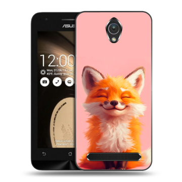 Пластиковый чехол на ASUS ZenFone Go 4.5 с принтом милая лиса