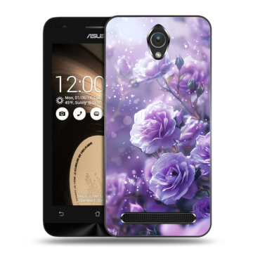 Пластиковый чехол на ASUS ZenFone Go 4.5 с принтом Розы цветы Пластиковый чехол на ASUS ZenFone Go 4.5 с принтом Розы цветы