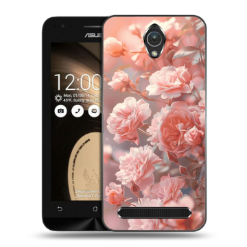 Пластиковый чехол на ASUS ZenFone Go 4.5 с принтом Розовые розы Пластиковый чехол на ASUS ZenFone Go 4.5 с принтом Розовые розы