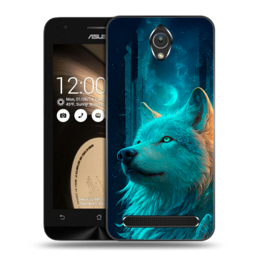 Пластиковый чехол на ASUS ZenFone Go 4.5 с принтом бабочки саккура Пластиковый чехол на ASUS ZenFone Go 4.5 с принтом бабочки саккура
