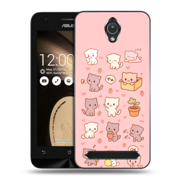 Пластиковый чехол на ASUS ZenFone Go 4.5 с принтом Hello Kitty Хелоу Кити Пластиковый чехол на ASUS ZenFone Go 4.5 с принтом Hello Kitty Хелоу Кити