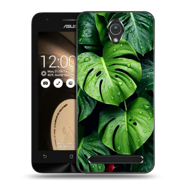Пластиковый чехол на ASUS ZenFone Go 4.5 с принтом Листья