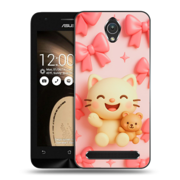 Пластиковый чехол на ASUS ZenFone Go 4.5 с принтом для девочек