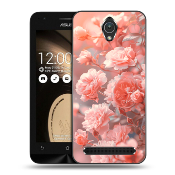 Пластиковый чехол на ASUS ZenFone Go 4.5 с принтом Розы цветы