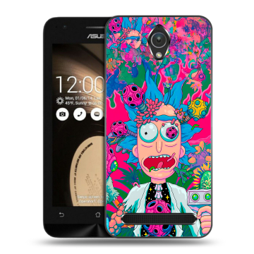 Пластиковый чехол на ASUS ZenFone Go 4.5 с принтом Рик и Морти Rick Morty Пластиковый чехол на ASUS ZenFone Go 4.5 с принтом Рик и Морти Rick Morty