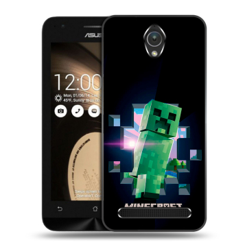 Пластиковый чехол на ASUS ZenFone Go 4.5 с принтом Майнкрафт Minecraft Пластиковый чехол на ASUS ZenFone Go 4.5 с принтом Майнкрафт Minecraft