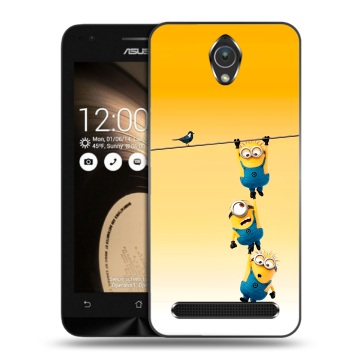 Пластиковый чехол на ASUS ZenFone Go 4.5 с принтом Миньоны Пластиковый чехол на ASUS ZenFone Go 4.5 с принтом Миньоны