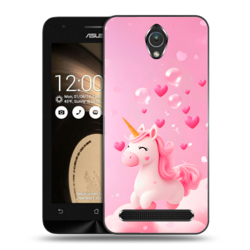 Пластиковый чехол на ASUS ZenFone Go 4.5 с принтом Единорог