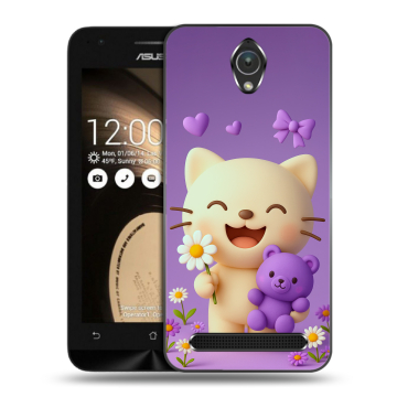 Пластиковый чехол на ASUS ZenFone Go 4.5 с принтом для девочек