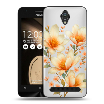 Пластиковый чехол на ASUS ZenFone Go 4.5 с принтом Цветы Пластиковый чехол на ASUS ZenFone Go 4.5 с принтом Цветы