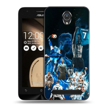 Пластиковый чехол на ASUS ZenFone Go 4.5 с принтом Реал Роналдо Пластиковый чехол на ASUS ZenFone Go 4.5 с принтом Реал Роналдо