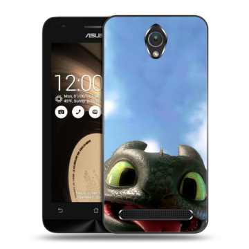 Пластиковый чехол на ASUS ZenFone Go 4.5 с принтом Как приручить дракона Пластиковый чехол на ASUS ZenFone Go 4.5 с принтом Как приручить дракона
