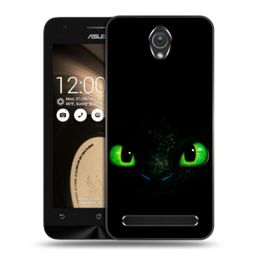 Пластиковый чехол на ASUS ZenFone Go 4.5 с принтом Как приручить дракона