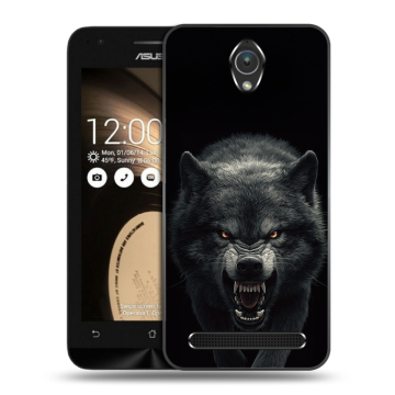 Пластиковый чехол на ASUS ZenFone Go 4.5 с принтом Волк