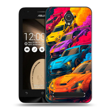 Пластиковый чехол на ASUS ZenFone Go 4.5 с принтом Тачки Пластиковый чехол на ASUS ZenFone Go 4.5 с принтом Тачки