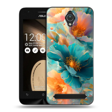 Пластиковый чехол на ASUS ZenFone Go 4.5 с принтом Цветы Пластиковый чехол на ASUS ZenFone Go 4.5 с принтом Цветы