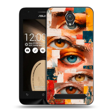 Пластиковый чехол на ASUS ZenFone Go 4.5 с принтом Модный принт Пластиковый чехол на ASUS ZenFone Go 4.5 с принтом Модный принт