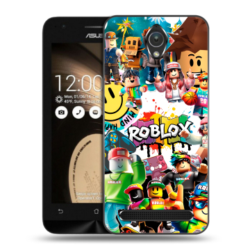 Пластиковый чехол на ASUS ZenFone Go 4.5 с принтом Roblox Роблокс Пластиковый чехол на ASUS ZenFone Go 4.5 с принтом Roblox Роблокс