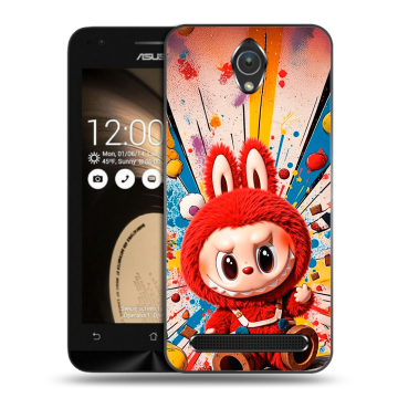 Пластиковый чехол на ASUS ZenFone Go 4.5 с принтом Labubu Лабубу