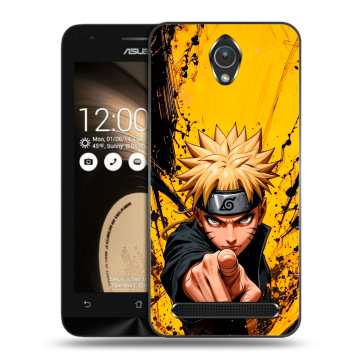 Пластиковый чехол на ASUS ZenFone Go 4.5 с принтом Naruto Наруто