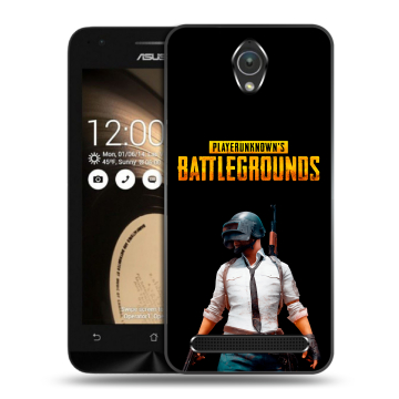 Пластиковый чехол на ASUS ZenFone Go 4.5 с принтом PUGB ПАГБ