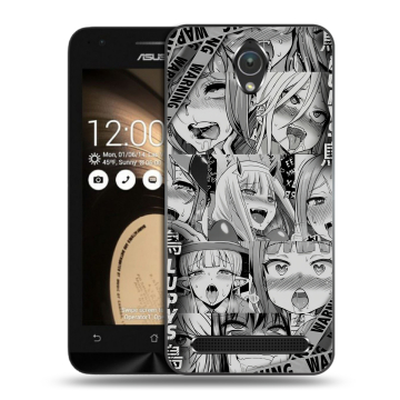 Пластиковый чехол на ASUS ZenFone Go 4.5 с принтом Ahegao Ахегао Аниме Пластиковый чехол на ASUS ZenFone Go 4.5 с принтом Ahegao Ахегао Аниме