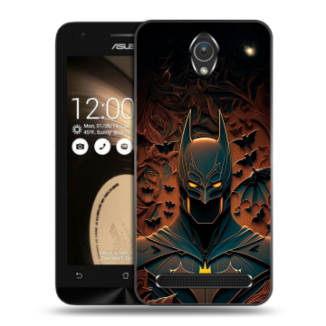 Пластиковый чехол на ASUS ZenFone Go 4.5 с принтом Batman Бэтмен Пластиковый чехол на ASUS ZenFone Go 4.5 с принтом Batman Бэтмен