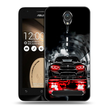 Пластиковый чехол на ASUS ZenFone Go 4.5 с принтом BMW БМВ Пластиковый чехол на ASUS ZenFone Go 4.5 с принтом BMW БМВ