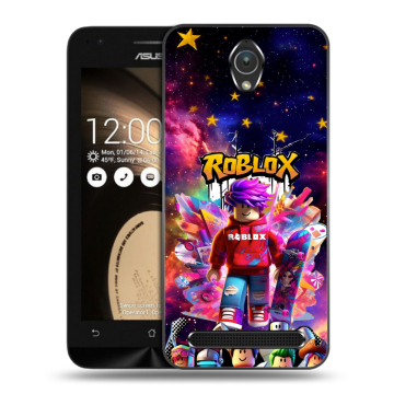 Пластиковый чехол на ASUS ZenFone Go 4.5 с принтом Roblox Роблокс Пластиковый чехол на ASUS ZenFone Go 4.5 с принтом Roblox Роблокс