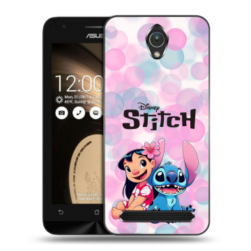 Пластиковый чехол на ASUS ZenFone Go 4.5 с принтом Лило и Стич