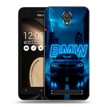 Пластиковый чехол на ASUS ZenFone Go 4.5 с принтом BMW БМВ