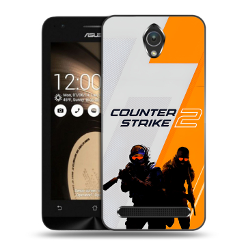 Пластиковый чехол на ASUS ZenFone Go 4.5 с принтом Counter Strike Пластиковый чехол на ASUS ZenFone Go 4.5 с принтом Counter Strike