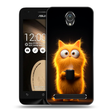 Пластиковый чехол на ASUS ZenFone Go 4.5 с принтом Смешной кот Пластиковый чехол на ASUS ZenFone Go 4.5 с принтом Смешной кот