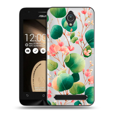Пластиковый чехол на ASUS ZenFone Go 4.5 с принтом женский Пластиковый чехол на ASUS ZenFone Go 4.5 с принтом женский
